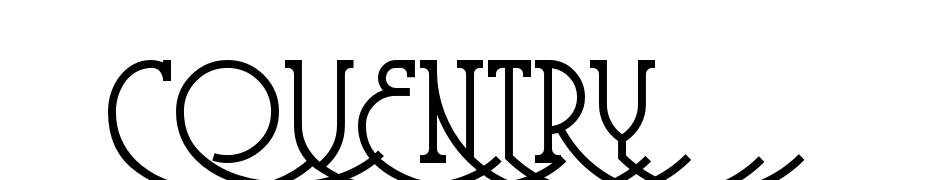 Coventry Garden Font Download Free